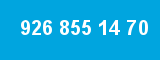 926 855 14 70 926 855 14 70